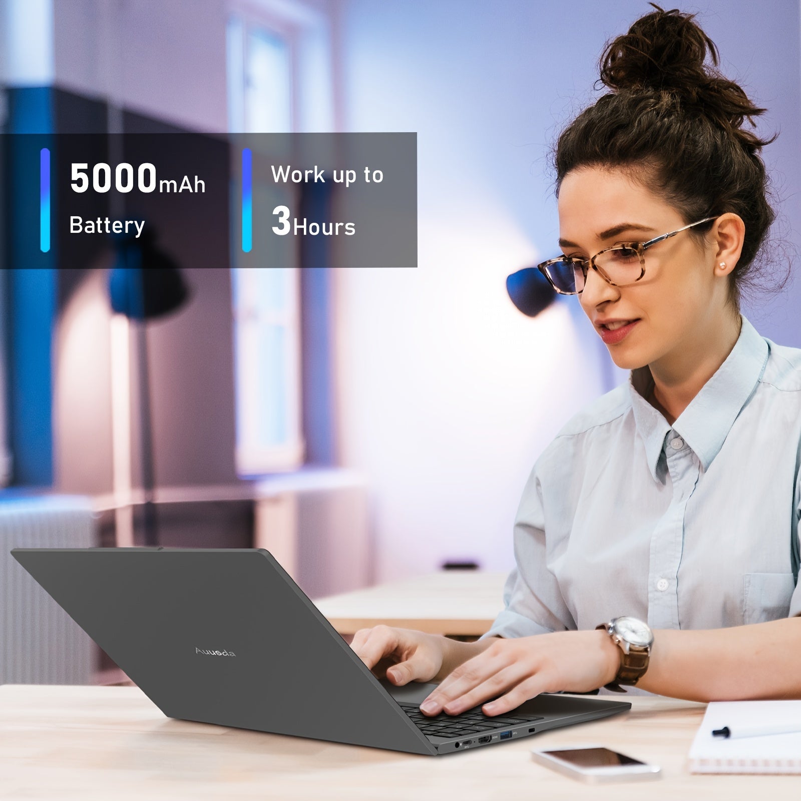 15.6-Inch AMD Ryzen 5825U Laptop 16GB RAM 768GB SSD FHD IPS Webcam Windows 11 Pro