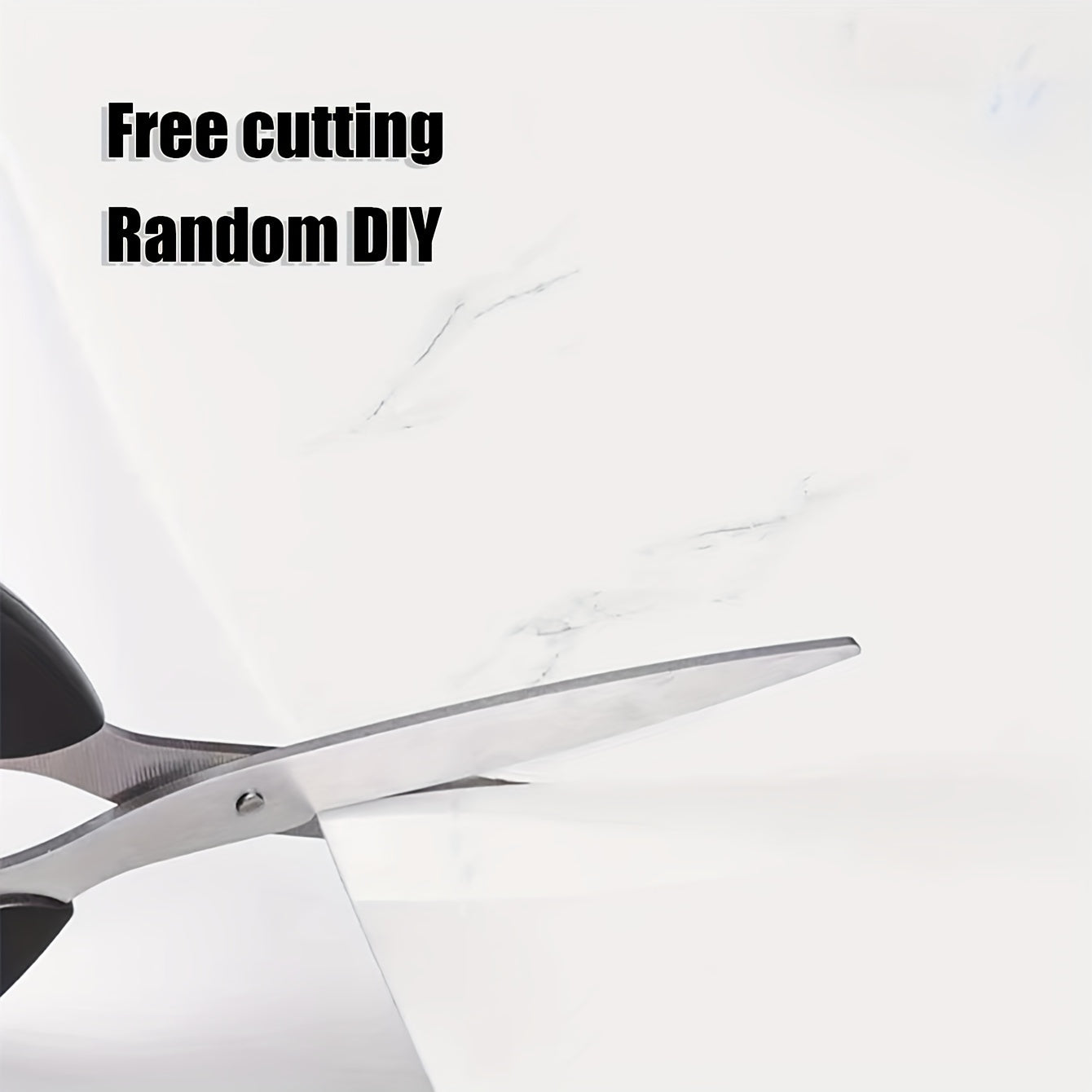 10PCS Papel tapiz autoadhesivo de textura mármol, resistente al agua, de aluminio, para paredes, aislamiento