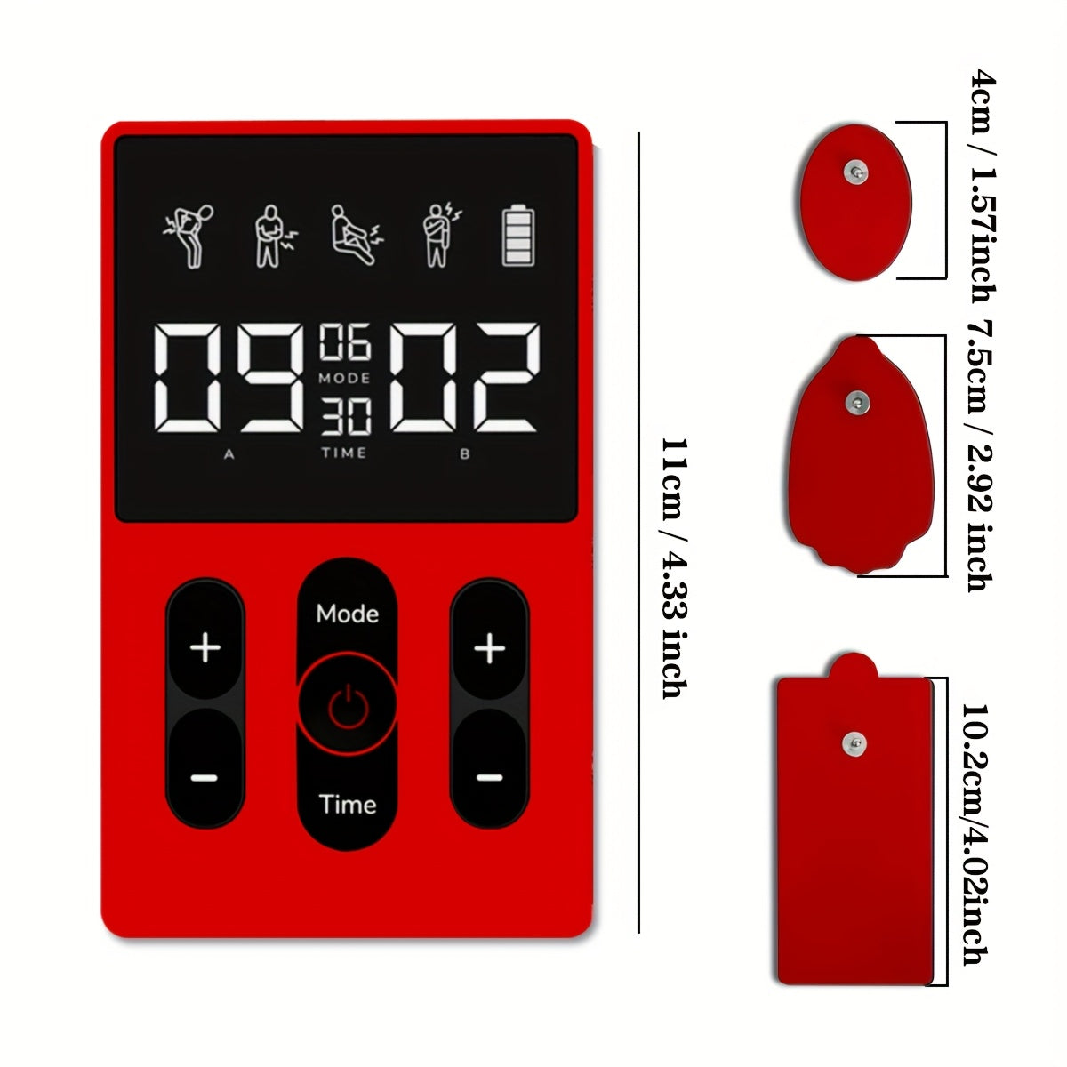 Portativ 4-in-1 massajchi, 36 kuch darajasi, 12 rejim va 6 vaqt sozlamasi bilan. Qayta zaryadlanadigan litiy batareyasi, USB zaryadlash, butun tana va teri massaji uchun ideal. Zamonaviy dizayn bilan