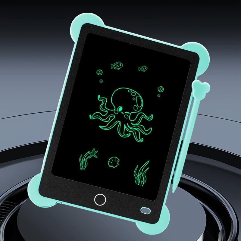 Tableta de escritura LCD de 21.59cm para dibujar y garabatear con borrado con un clic para niños y adultos