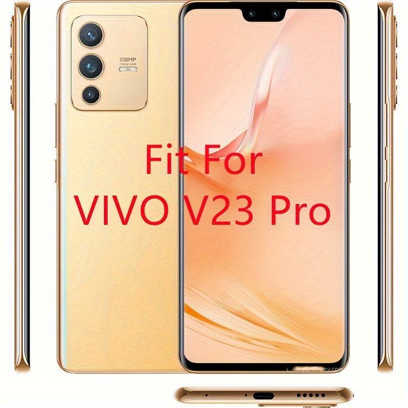 Clear Shockproof Bumper Phone Case for VIVO with Four Corner Airbags Transparent TPU Cover