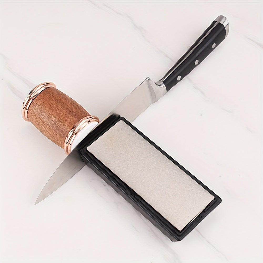 Dreva qo'l bilan ishlatiladigan pichoq o'tkirlagichlar to'plami - qo'lda ishlatiladigan baraban toshli oshxona asbobi, elektr energiyasi talab qilinmaydi