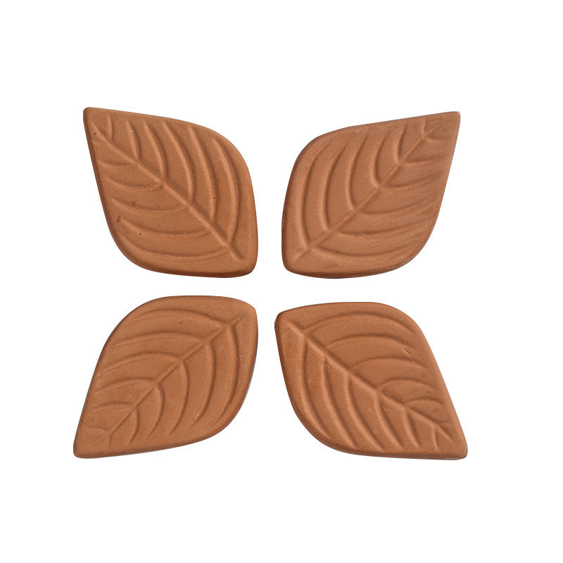 Cigar Moisturizing Clay Tablets 1/3/6pcs Leaf Shape Brown Sugar Coffee Preservation