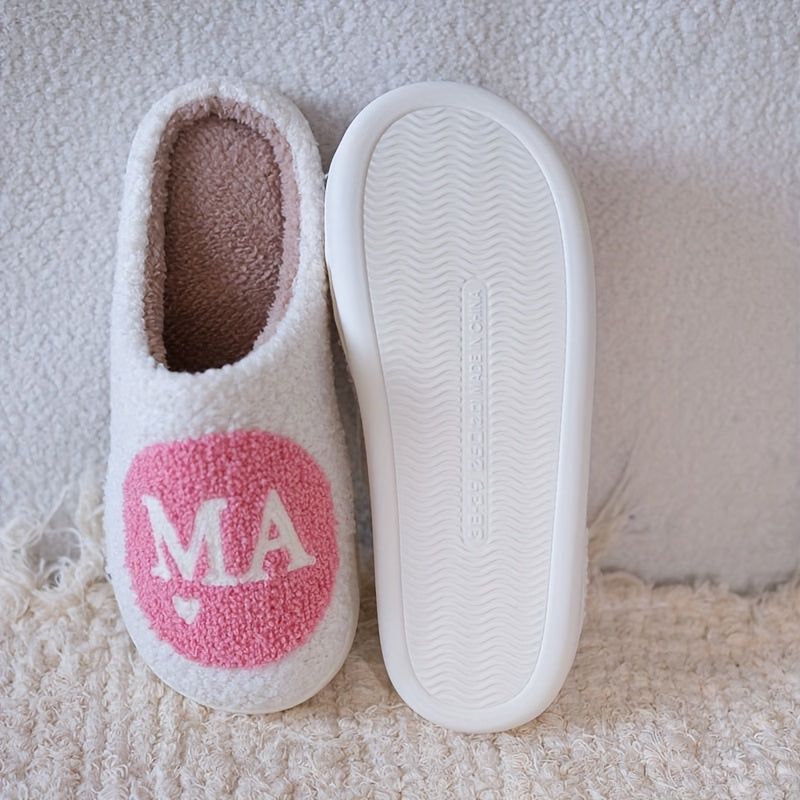 Ayollar Erkaklar uchun mo'ljallangan yumshoq yopiladigan uy chiroqlari, sirpanmaydigan tag, issiq ichki poyabzal