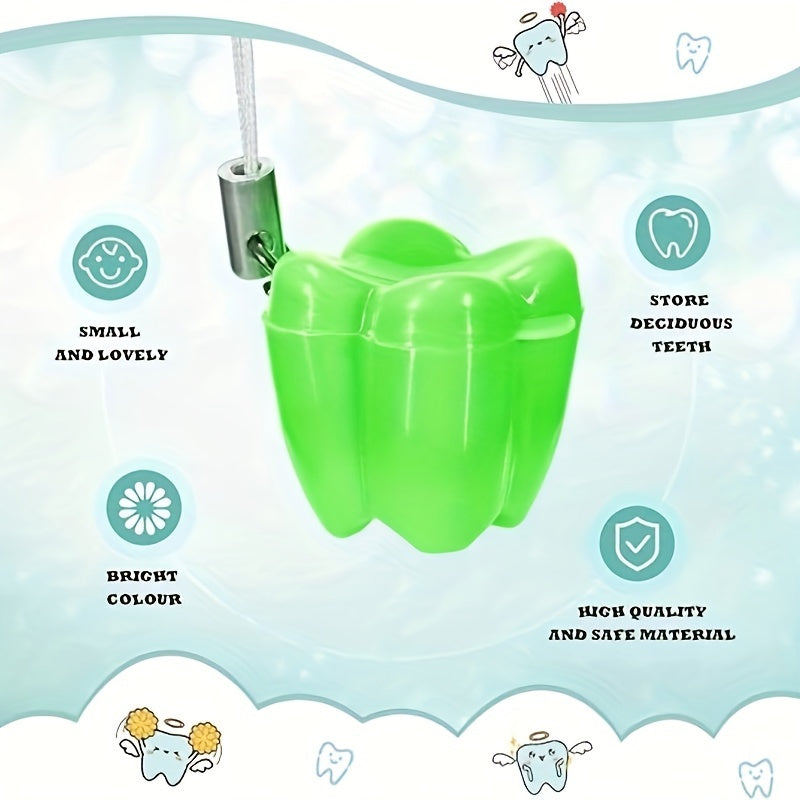 Children's Tooth Keepsake Necklace and Organizer for Lost Teeth Gift