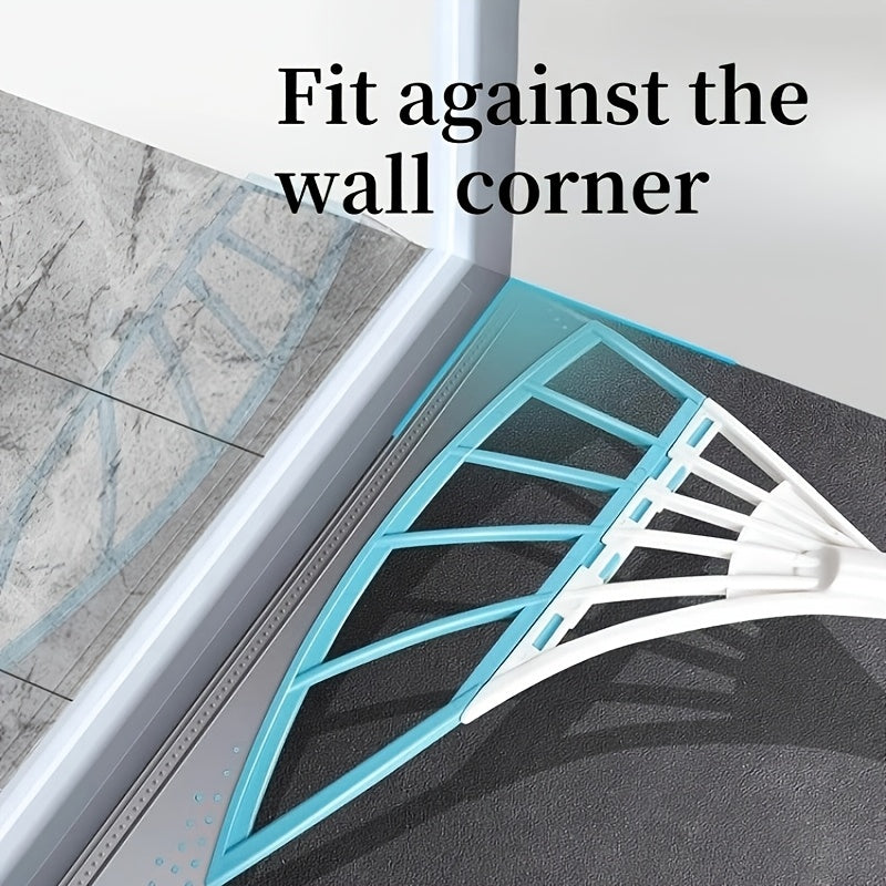 Rastrillo para cabello antiadherente de múltiples habitaciones con agua y aspirador de agua Wizard azul y blanco