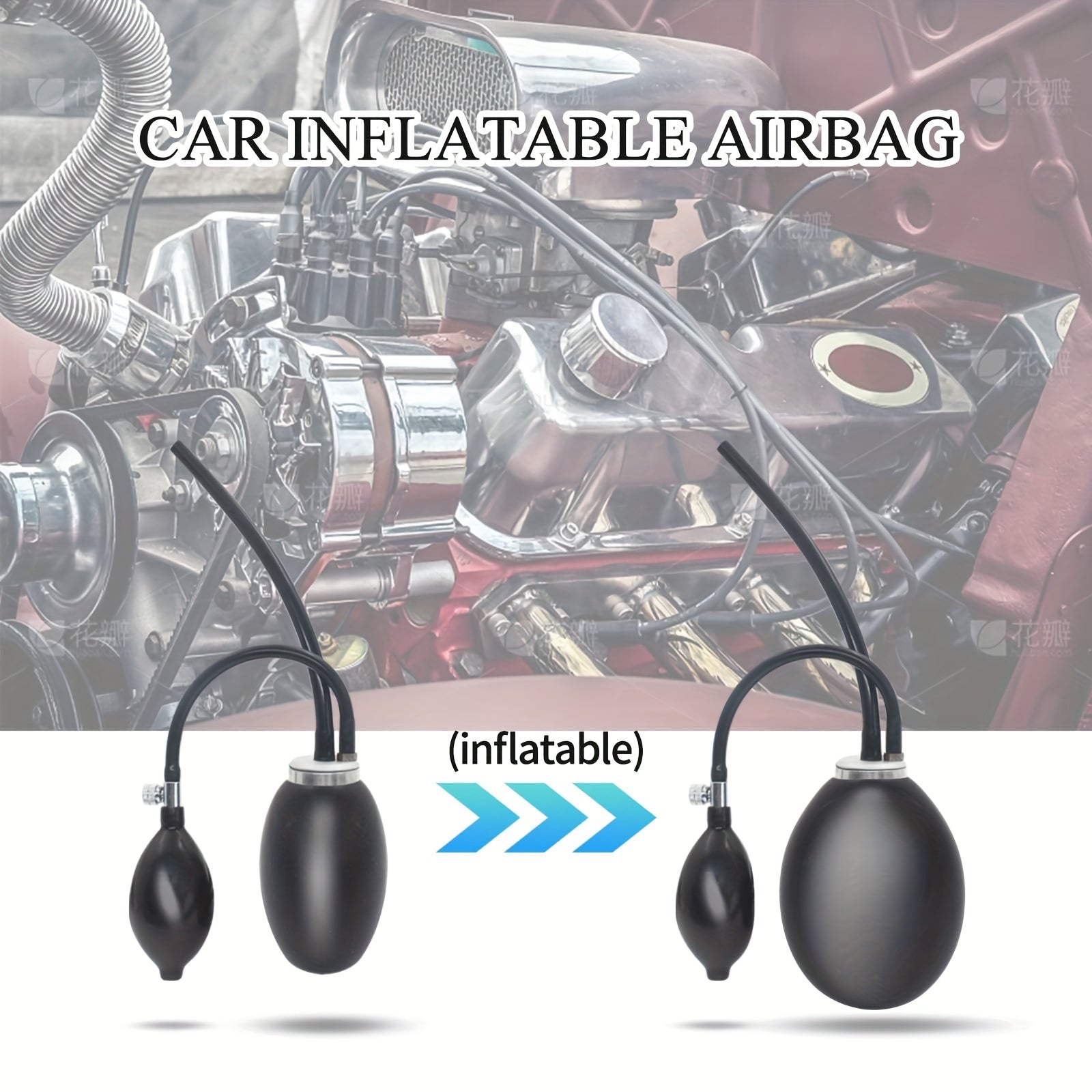 Universal Automotive Smoke Machine Intake Bladder Easy Intake Adapter