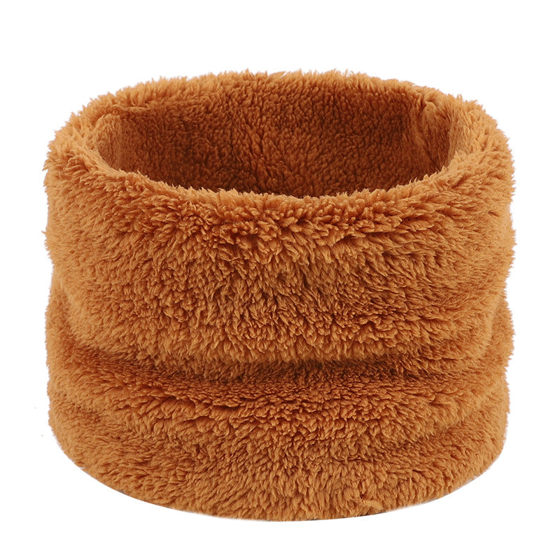 Cubierta de cuello alto cálida de invierno para hombres y mujeres, bucle único, unisex