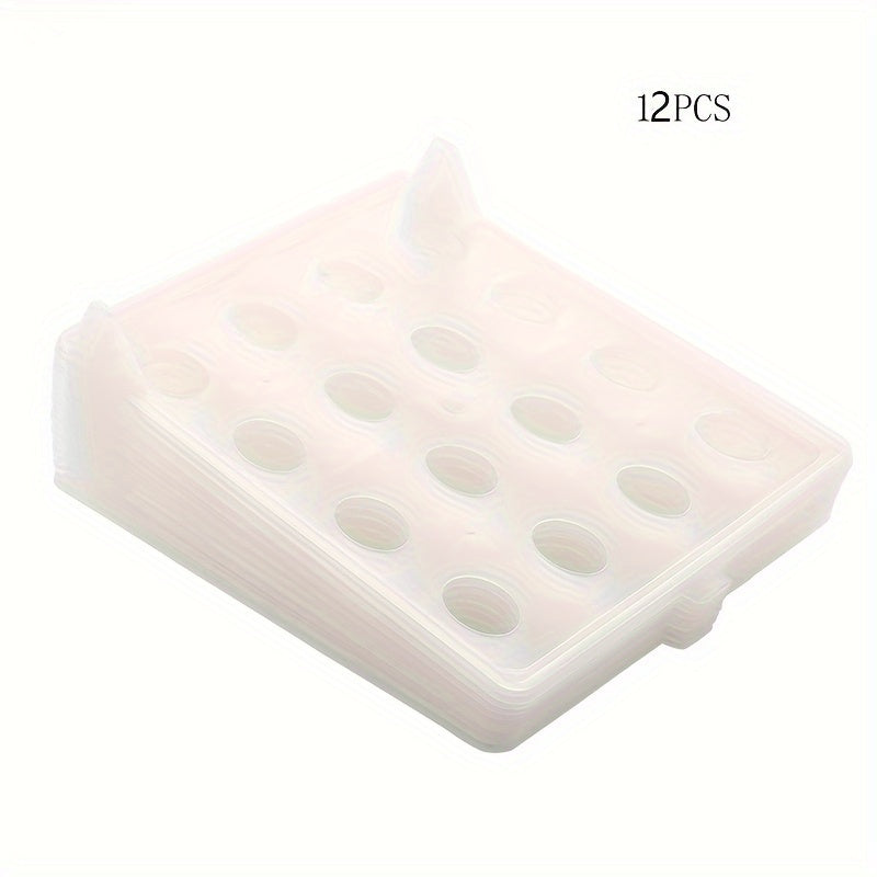 Plastic Stackable Shirt Organizer for Wardrobe Storage Rectangular Shelf