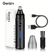 Recortadora de nariz y orejas recargable por USB para hombres, sin dolor, con batería de litio de 500mAh