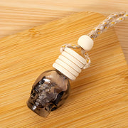 Шишадан ясалган бош шаклидаги машина парфюмерияси бутлаи, қайта тўлдириладиган диффузор ҳаво хушбўйлагич