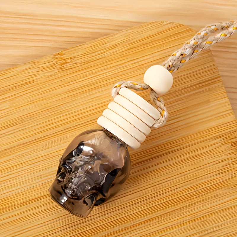 Шишадан ясалган бош шаклидаги машина парфюмерияси бутлаи, қайта тўлдириладиган диффузор ҳаво хушбўйлагич