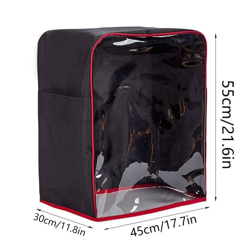 Oshxona aralashtirgichi uchun qoplama, changdan himoya qiladi, mustahkam materialdan tayyorlangan, oziq-ovqat bilan aloqa qilmaydi, shaffof derazasi mavjud, uyda aralashtirgich aksessuarlarini saqlash uchun ideal.