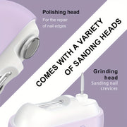 Electric Nail Clipper for Hands and Feet USB Rechargeable with 36V 500mAh Lithium Battery