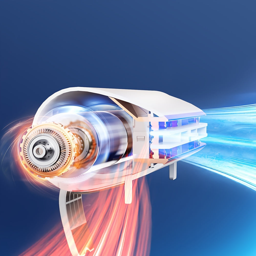 Clip-On Desk Fan with Adjustable Angle for Personal Cooling at Home Office