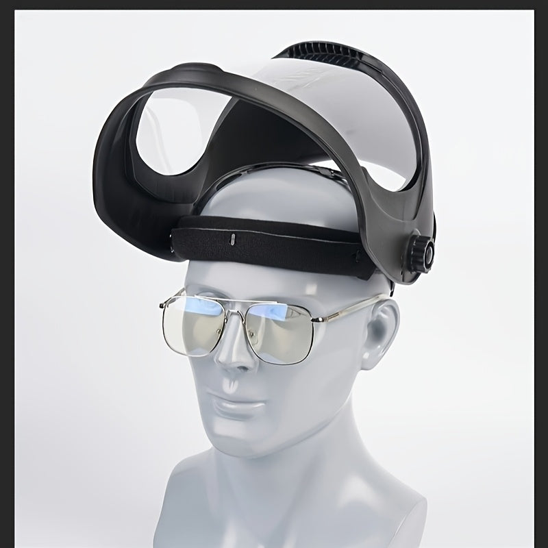 Full Face Safety Mask with PVC Screen for Gardening and Forestry Tasks