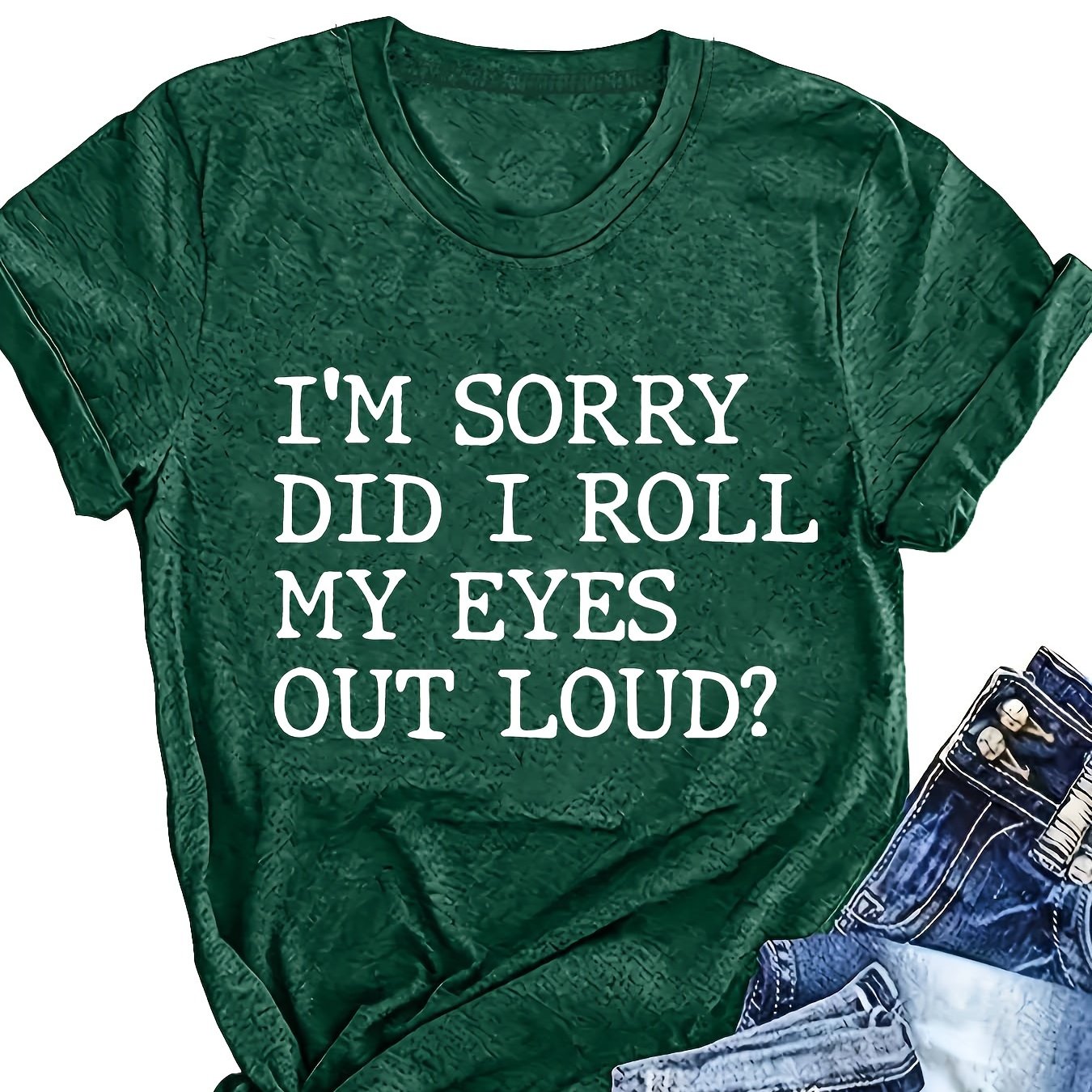 Women's Loose Fit Short Sleeve Casual T-Shirt for Layering