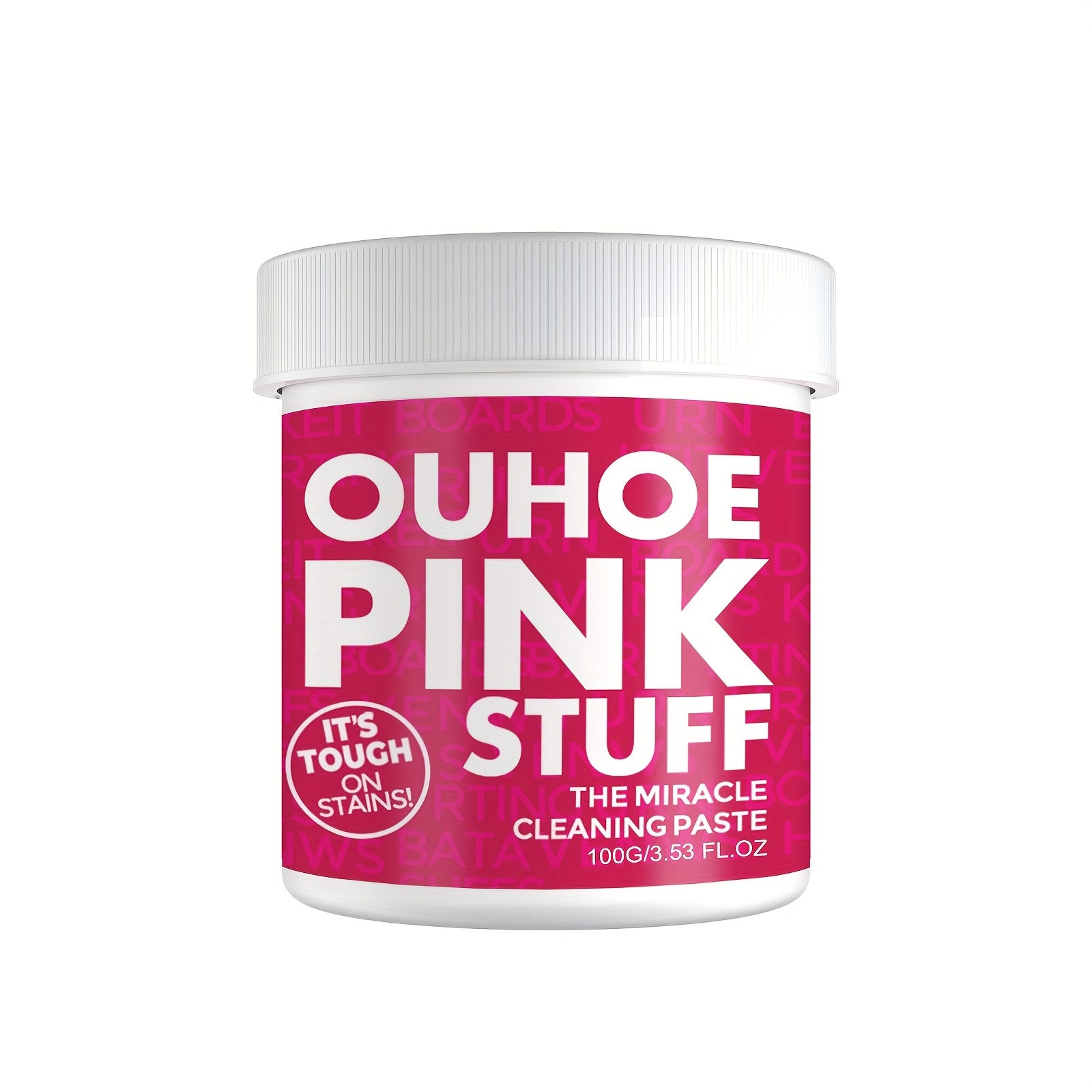Pink Cleaning Paste for Stains and Surfaces, Gentle, Tough on Dirt