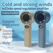 Handheld Small Fan with 120 Speed USB Rechargeable Portable Fan for Travel and Outdoor Use
