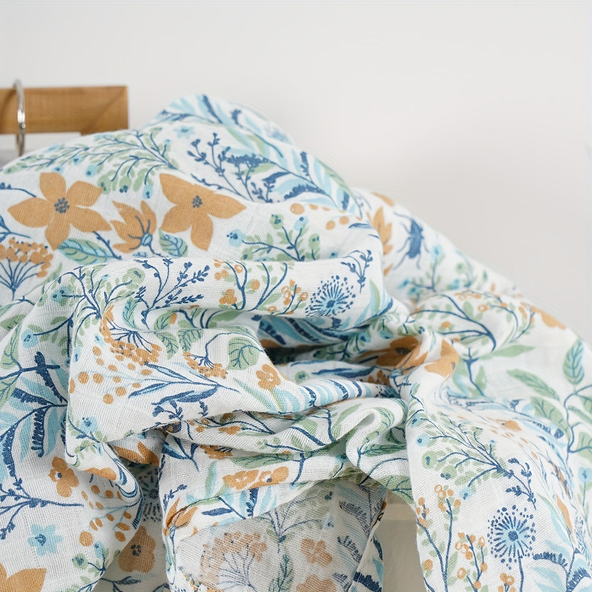 Muslin Cotton Summer Blanket Lightweight Breathable Throw for Living Room