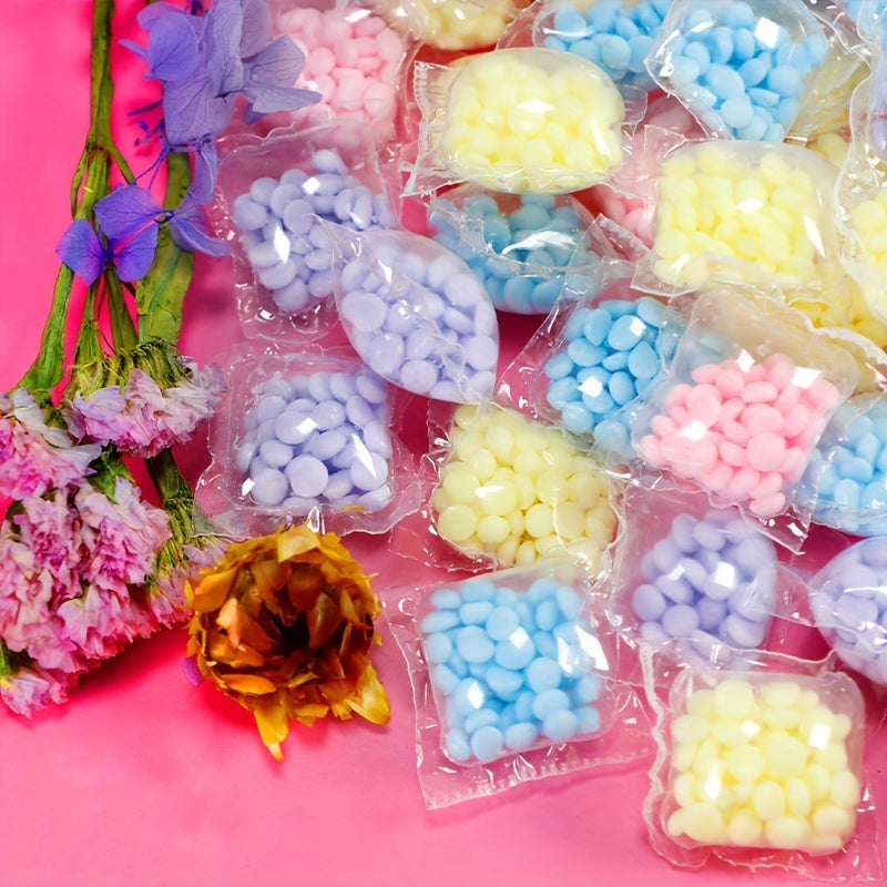 Laundry Fragrance Beads Pack with Lemongrass Scent for Travel and Hotel Use