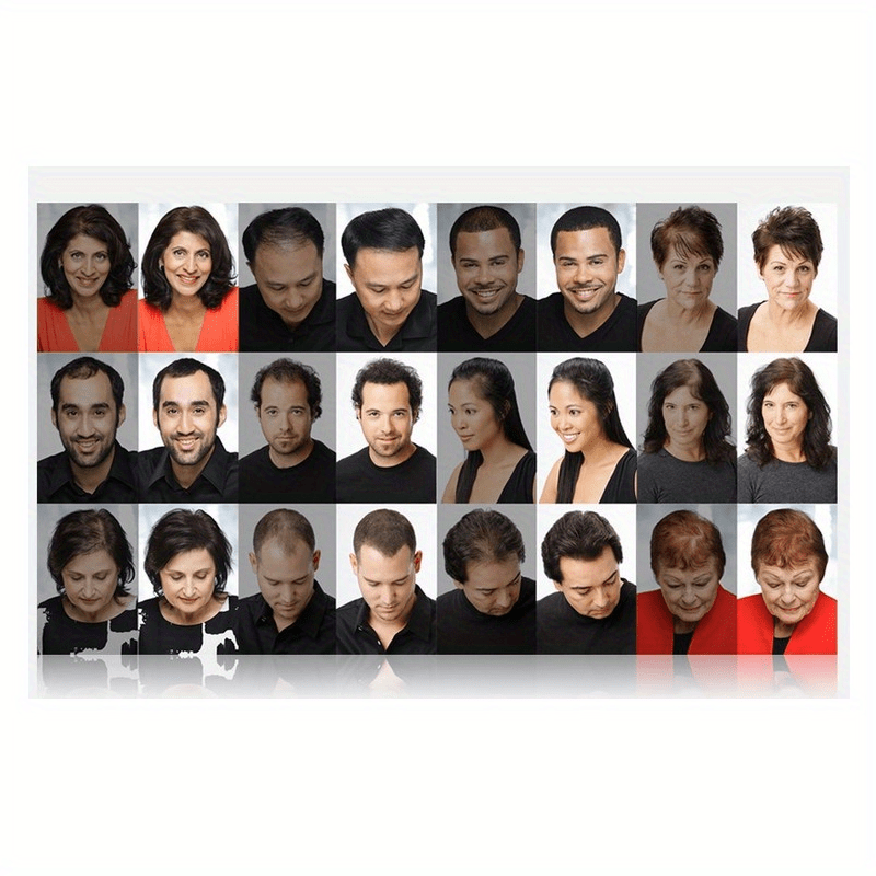 Professional Eyebrow Stamp Kit Waterproof Long-Lasting with Stencils and Brush