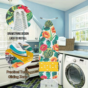 Artistic Print Ironing Board Cover with Heat Resistance and Easy Wash