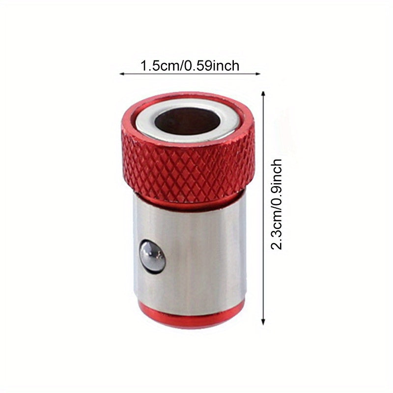 Magnetic Screwdriver Bit Ring Metal Strong Magnetizer Anti-Corrosion Tool Accessory