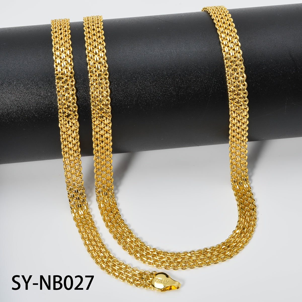 Diana Vintage Temir Zargarlik To'plami Elegan Ayollar Uchun - Porloq Keng Ulanish Zanjiri Bilaguzuk va Zanjir, To'ylar, Banketlar va Romantik Tadbirlar Uchun Mukammal