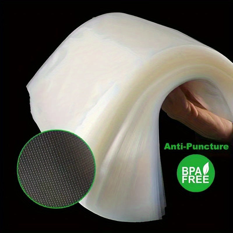 100pcs Food Storage Vacuum Sealer Bags BPA-Free Pre-Cut for Sous Vide Meal Prep