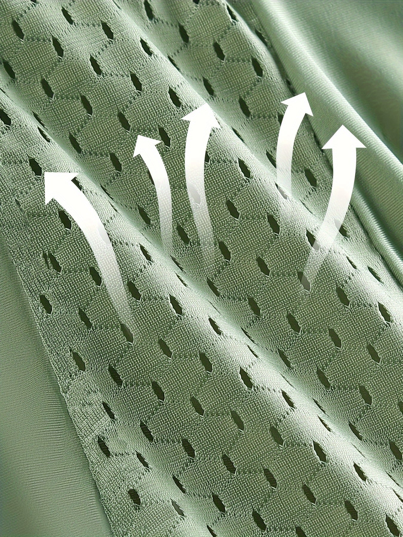 Men's Breathable Mesh Boxer Briefs 6 Pack Solid Color Cooling Fabric Elastane