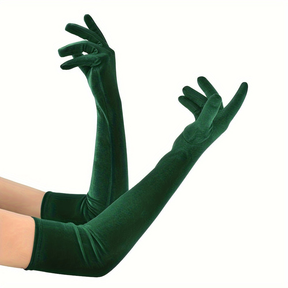 Vintage Velvet Gloves for Women 1920s Inspired for Parties and Holidays