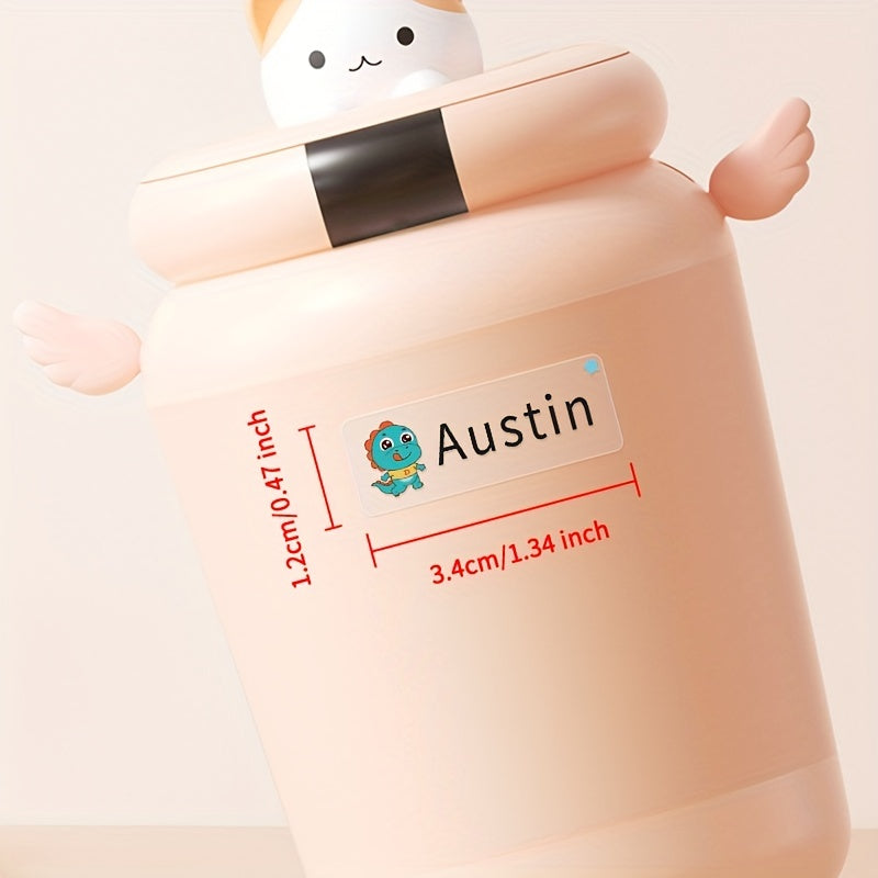 45-240 шт. водонепроницаемых прозрачных ярлыков для имен для школьных принадлежностей и организации офиса