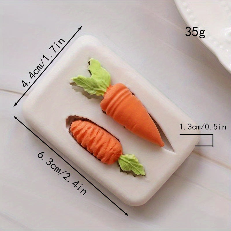 Forest Silicone Mold for Candies, Fondants, and Biscuits with Squirrel and Mushroom Shapes