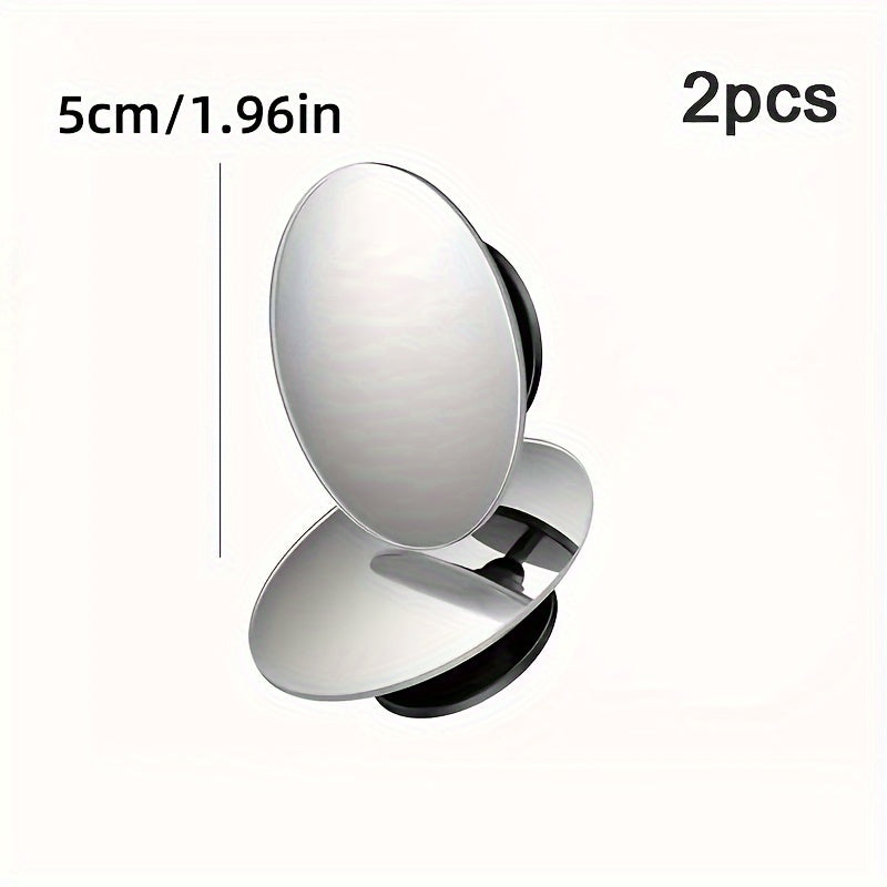 Car Safety Accessories 2pcs 360° Rotatable Blind Spot Mirrors for Vehicles