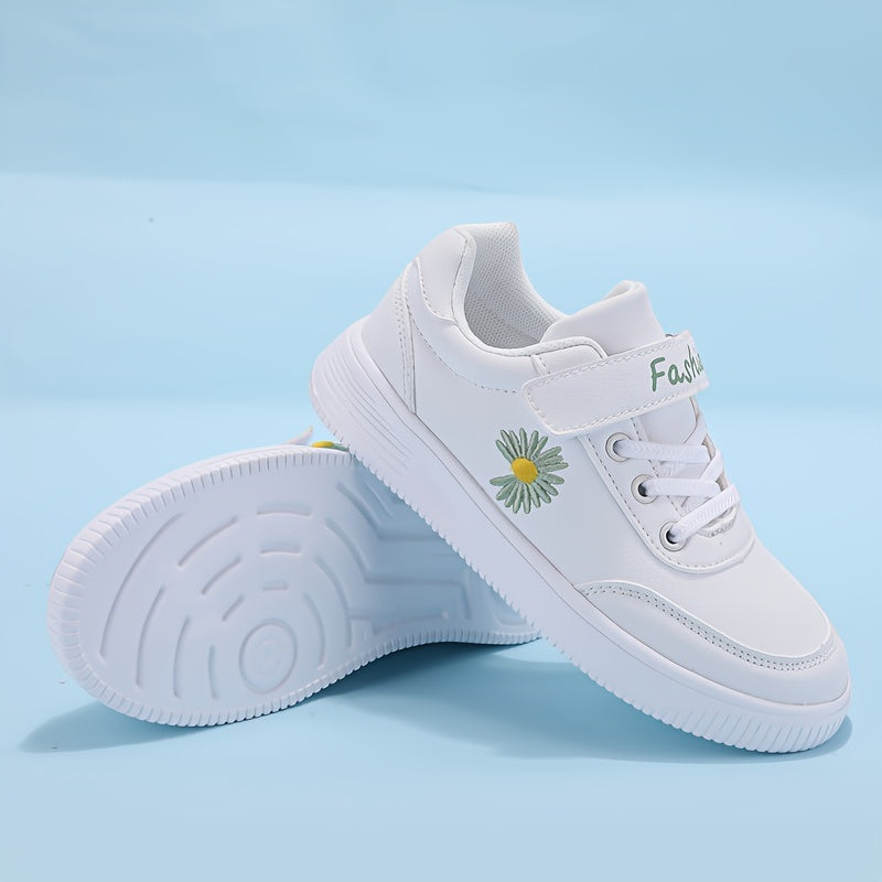 Kids' Floral Fashion Sneakers Lightweight Non-Slip Easy On/Off Straps EVA Sole
