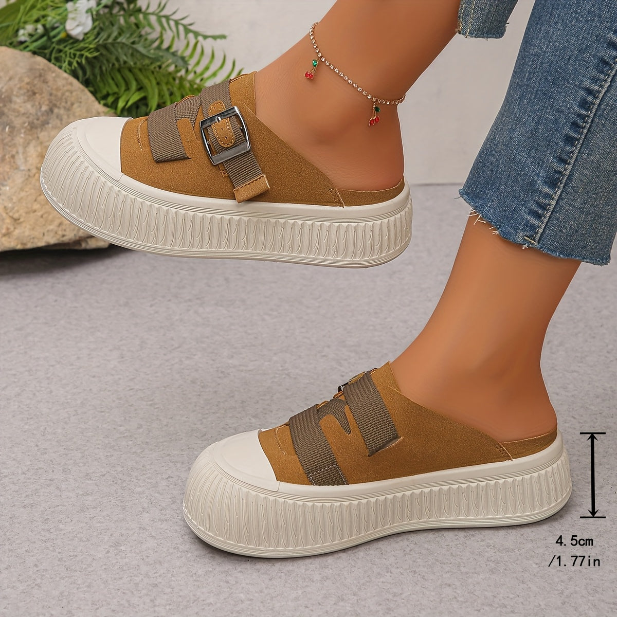 Женские балетки с толстой подошвой для весны и лета