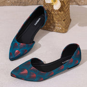 Women's Colorful Flat Shoes Summer Side-Cut Fashion Comfortable