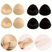 4 Pairs Invisible Anti-Convex Chest Enhancer Pads for Women's Lingerie