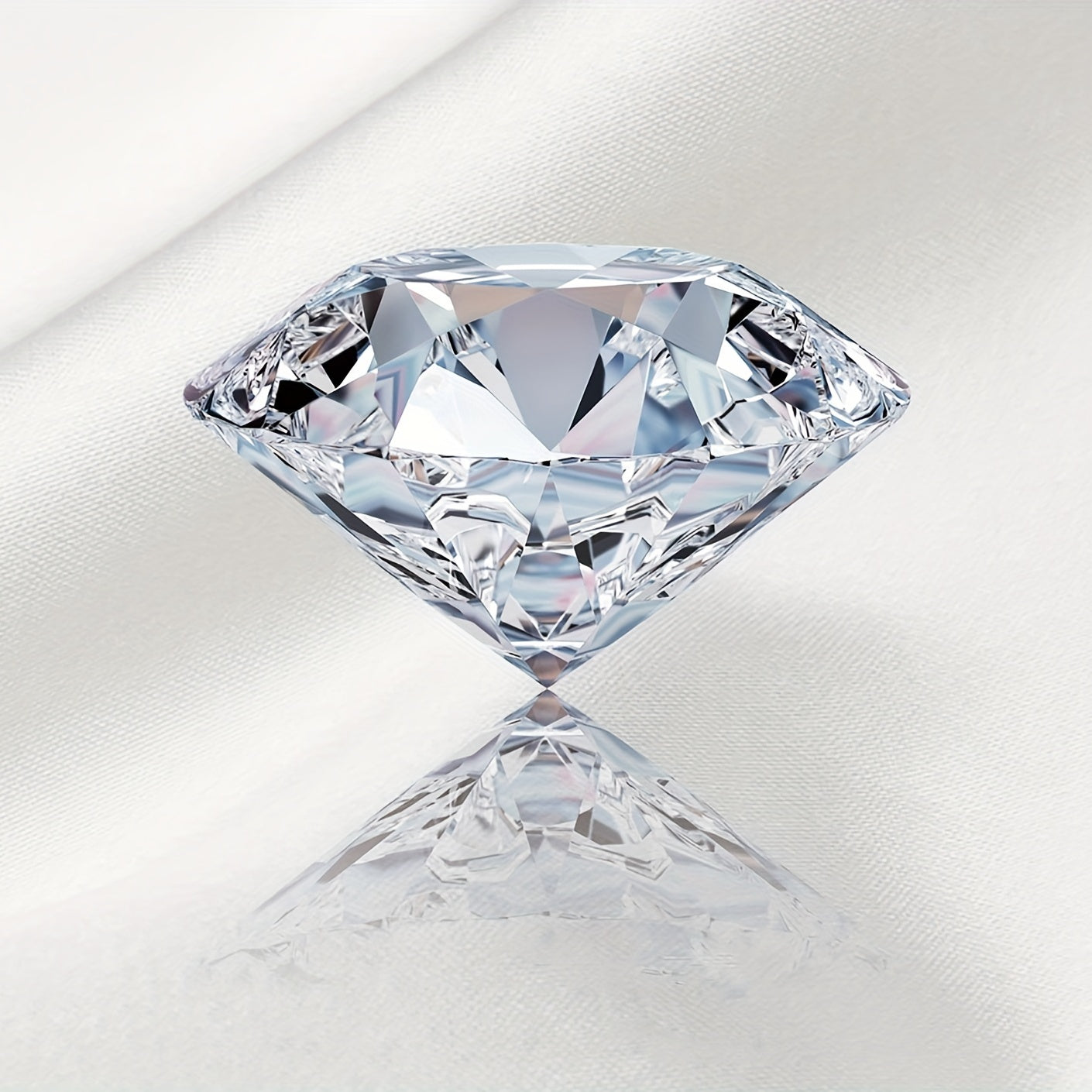 Кольцо с моиссанитом, свободное, от 3 мм до 6,5 мм, круглый бриллиантный огранка, сертифицировано GRA