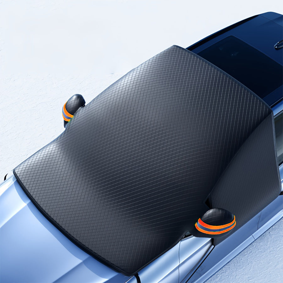 Большая оксфордская снежная накладка на лобовое стекло, расширенная защита от ветра, мороз и снегозащитный щиток