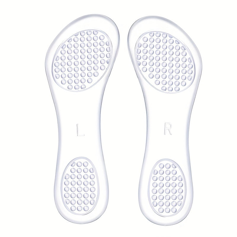 Women's Silicone Shoe Insoles Anti-slip Adjustable High Heels