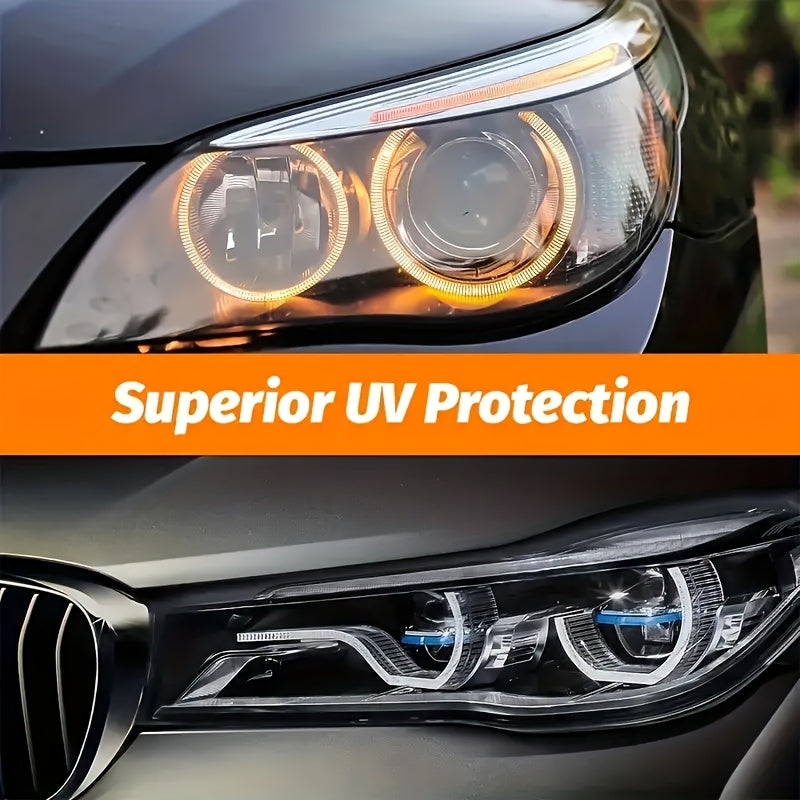 Kit de pasta para reparación de faros de coche para luces borrosas, oxidadas o amarillas