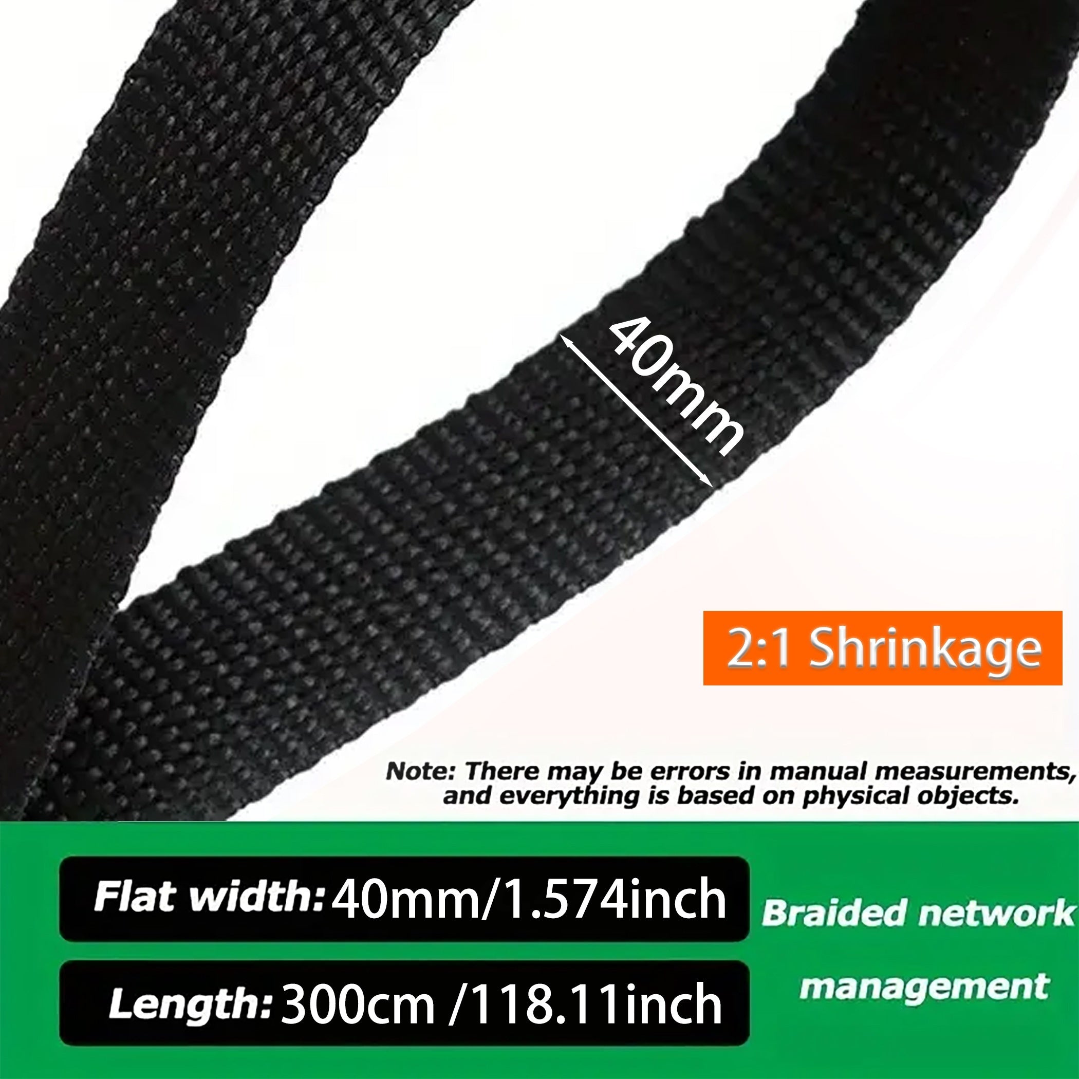 Труба для тепловой усадки длиной 3 метра, 13-50 мм, кабельный рукав, изолированная обмотка провода