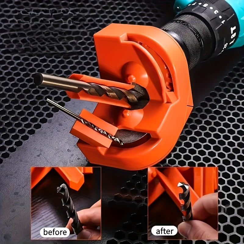 Portable Manual Drill Bit Sharpener for Chainsaw and Knife Tools