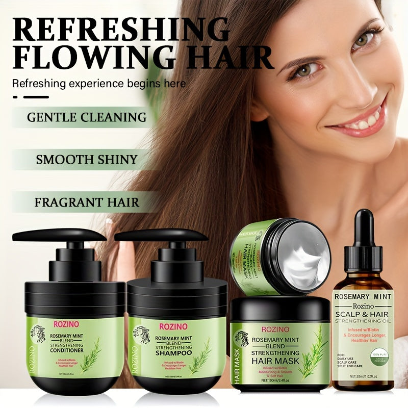 Unisex Rosemary Hair Care Set for Normal Hair Gentle Clean Valentine's Day Limited Edition