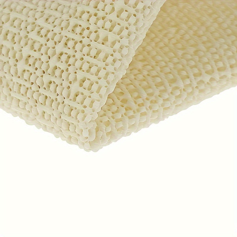 Gran alfombrilla de PVC antideslizante para estabilidad y protección del suelo, lavable a máquina