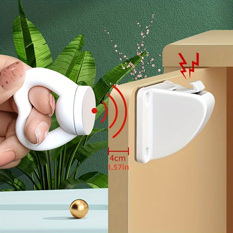 Magnetic Drawer Locks Hidden Safety Locks for Cabinets and Furniture
