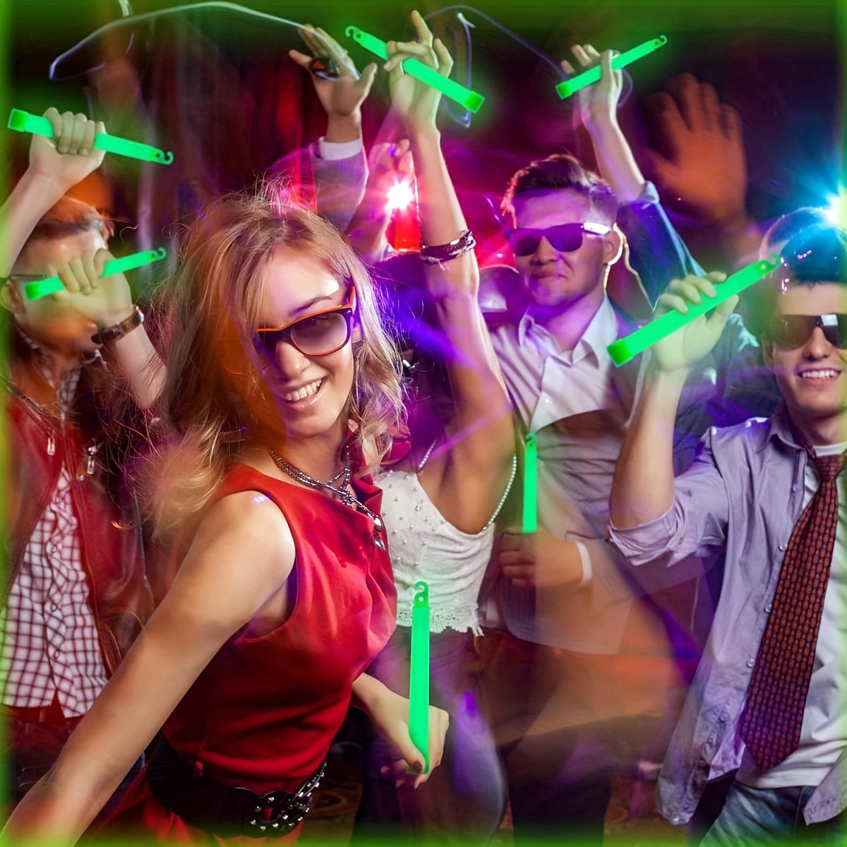 6-to'plam Yashil 6- dyuymli sanoat darajali yoritgichlar, turar joy uchun favqulodda vaziyatlar, partiyalar