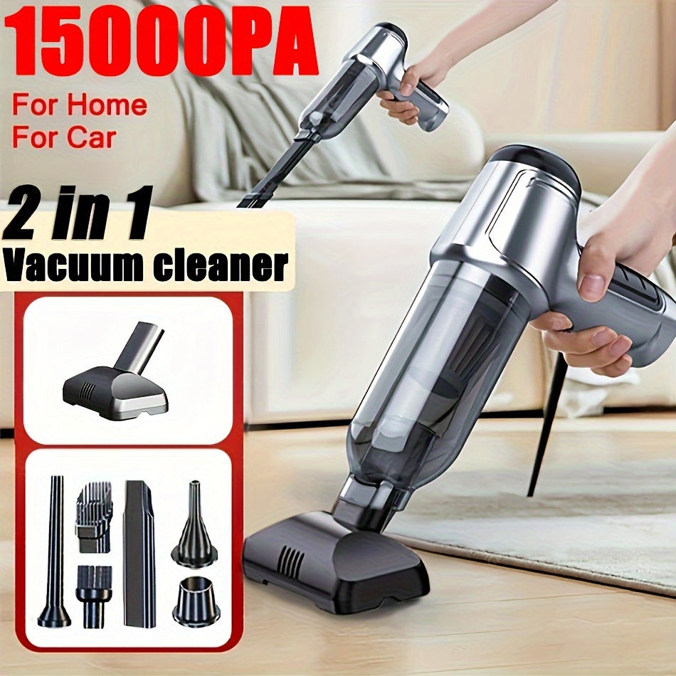 Portable Handheld Vacuum Cleaner 15000PA Suction for Home Car Cleaning